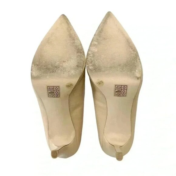 BCGBeneration Pumps Pointy Toe High Heel Platform Stilettos Nude Court Shoes 7 - Picture 10 of 16